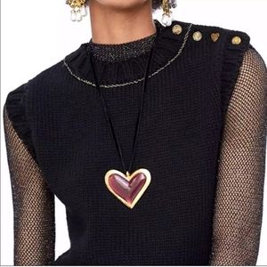 NOT FOR SALE looking for [ZARA heart necklace]